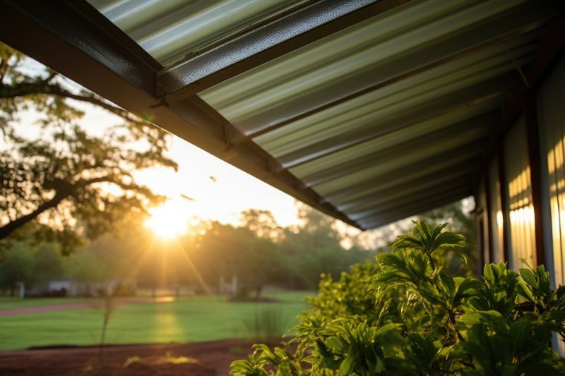 Metal Shade Installation in Santa Rosa, CA