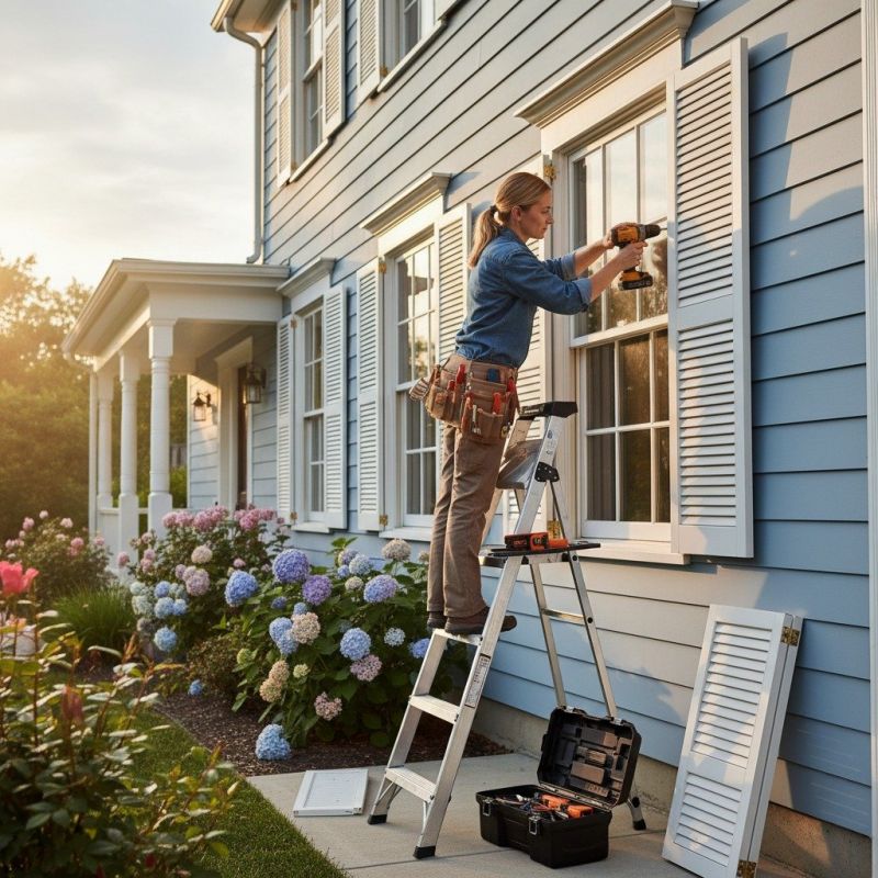 Shutter Handle Repair in Arvada, CO