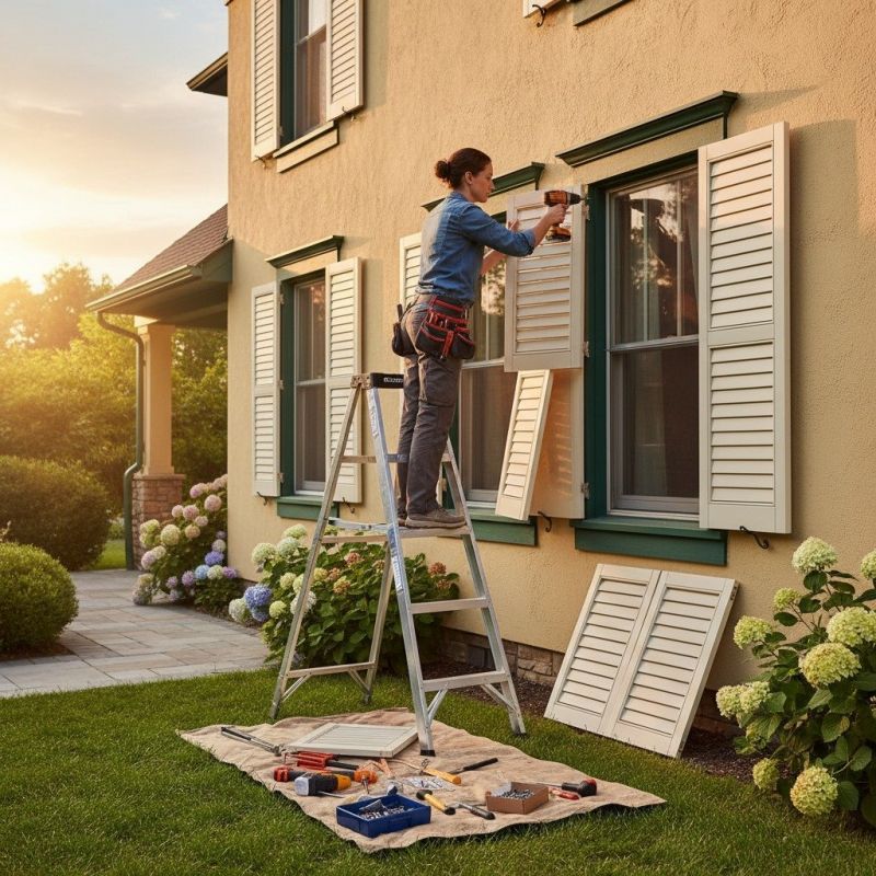 Exterior Shutters Repair in Longmont, CO