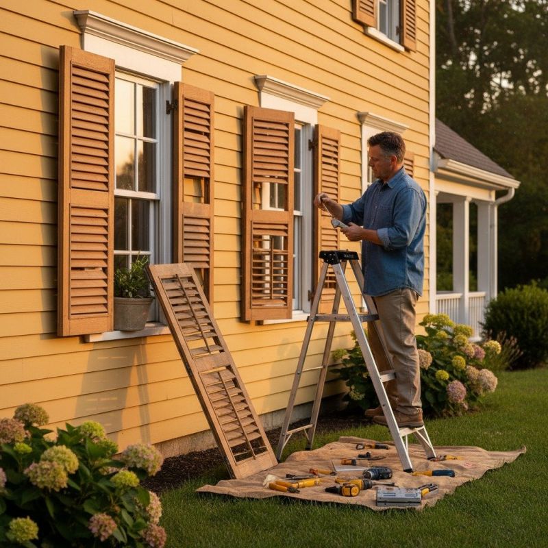Shutter Louver Repair in Overland Park, KS